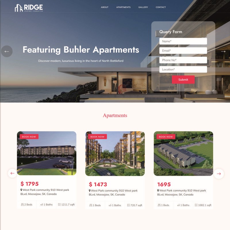 Rent With Ridge developed By www.codeg.dev